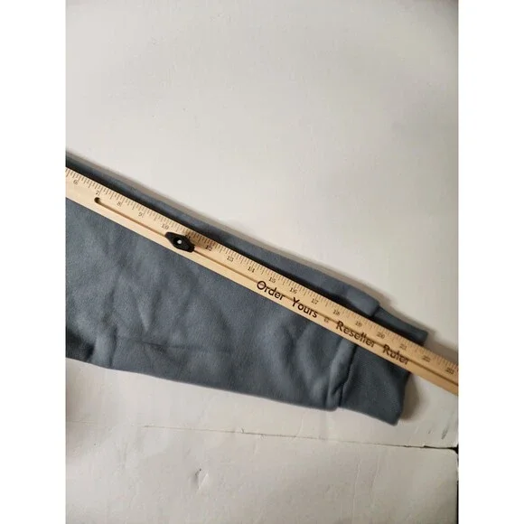 Comfrt Cloud Zip Hoodie Unisex Large Blue Willow Full Zip Oversized - Picture 6 of 9